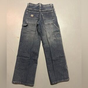 Lee Dungarees Blue Relaxed Fit Jeans with Classic Workwear Style